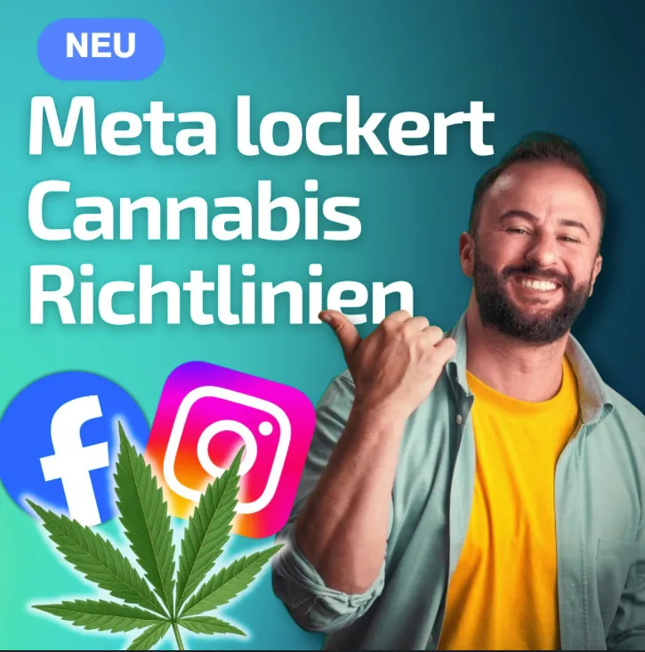 LinkedIn-Beitrag: Meta lockert seine Cannabis-Richtlinien